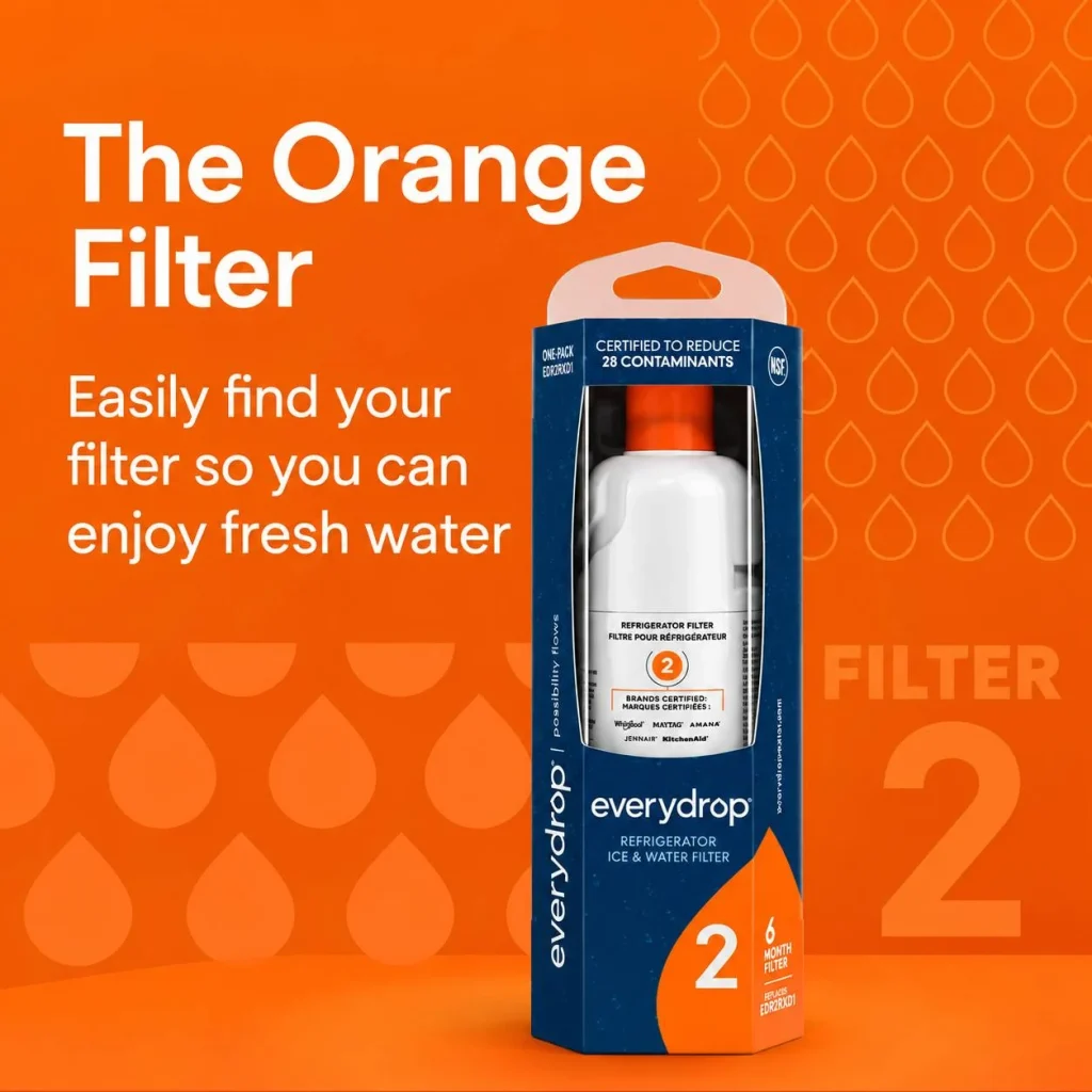 everydrop EDR2RXD1 orange filter for fresh water