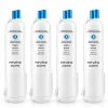 Four everydrop EDR3RXD1 aqua refrigerator filters