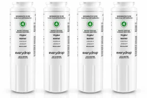 Four everydrop EDR4RXD1 green refrigerator filters