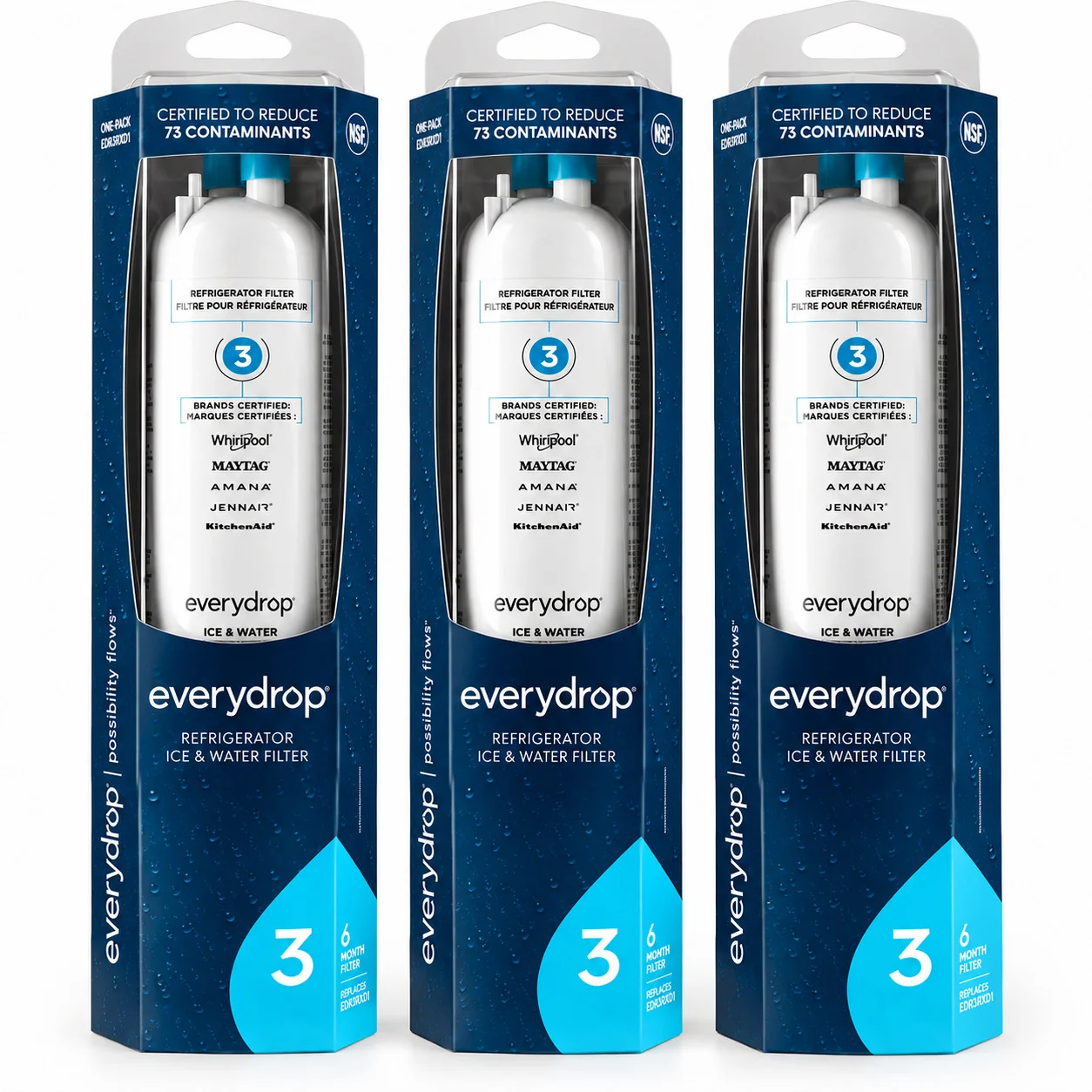 everydrop EDR3RXD1 Filter 3 three-pack boxes